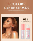 3Color Polvo De Hadas Fairy Dust Highlight Patting Shining Powder Full Body Silhouette and Collarbone Suitable for Face and Eyes 3Color Polvo De Hadas Fairy Dust Highlight Patting Shining Powder Full Body Silhouette and Collarbone Suitable for Face and Eyes