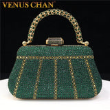 Popular In Nigeria Exquisite Evening Bags With Diamond Design Fashion Handle Clutch Rhinestone Embellished Long Chain Bag Popular In Nigeria Exquisite Evening Bags With Diamond Design Fashion Handle Clutch Rhinestone Embellished Long Chain Bag