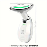 7LED Color Vibrating Neck Device Beauty Gift, neck and face skin massager, 1 piece set portable usb charging, electric Facial ma 7LED Color Vibrating Neck Device Beauty Gift, neck and face skin massager, 1 piece set portable usb charging, electric Facial ma