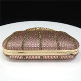 Popular In Nigeria Exquisite Evening Bags With Diamond Design Fashion Handle Clutch Rhinestone Embellished Long Chain Bag Popular In Nigeria Exquisite Evening Bags With Diamond Design Fashion Handle Clutch Rhinestone Embellished Long Chain Bag