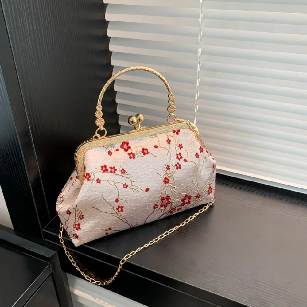 Fashion Korean Shoulder Bag Temperament Gentle Messenger Bag Popular Trendy Commuting Bag Women