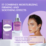 30ml Bakuchiol Plumping Serum Skin Moisturizing & Soothing Essence for Women Smoothing Fine Lines Enhances Firmness & Elasticity 30ml Bakuchiol Plumping Serum Skin Moisturizing & Soothing Essence for Women Smoothing Fine Lines Enhances Firmness & Elasticity