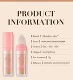 3Color Polvo De Hadas Fairy Dust Highlight Patting Shining Powder Full Body Silhouette and Collarbone Suitable for Face and Eyes 3Color Polvo De Hadas Fairy Dust Highlight Patting Shining Powder Full Body Silhouette and Collarbone Suitable for Face and Eyes