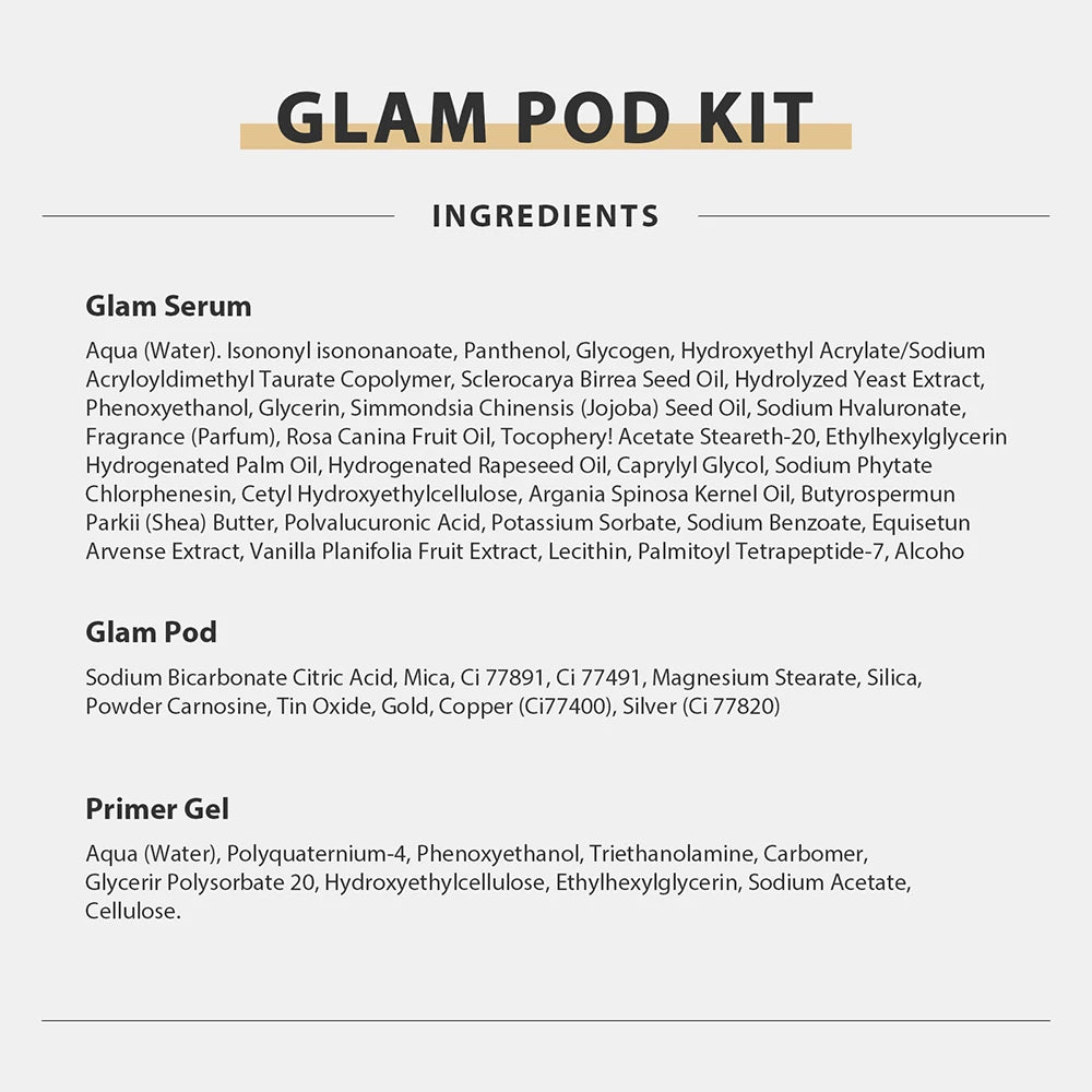 Glam Pod For Aqua Facial Machine CO2 Pods For Bubble Facial Beauty Machine Bubble Skin Care Revive Pods co2 Capsule Gels