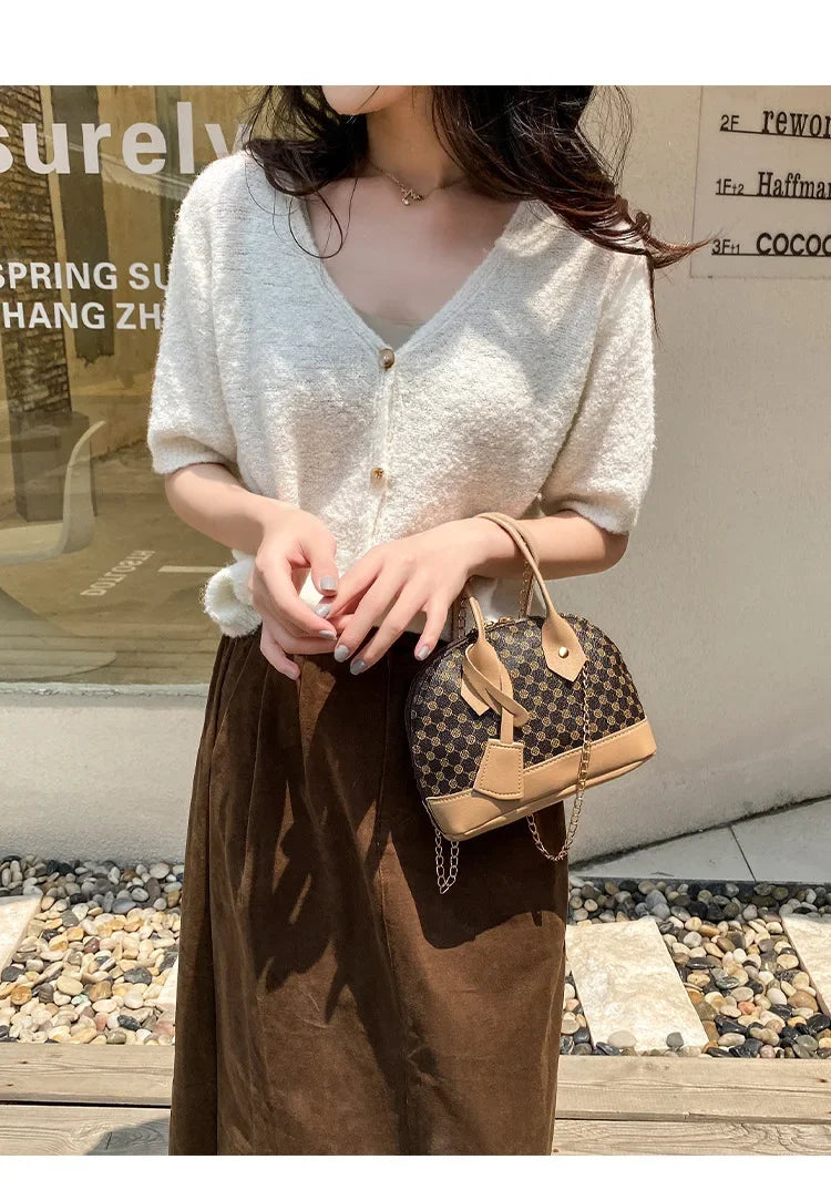 Fashion Handbag Women's Crossbody Bag Advanced Simple Single Shoulder Crossbody Bag Portable Large Capacity Bag Fashion Handbag Women's Crossbody Bag Advanced Simple Single Shoulder Crossbody Bag Portable Large Capacity Bag