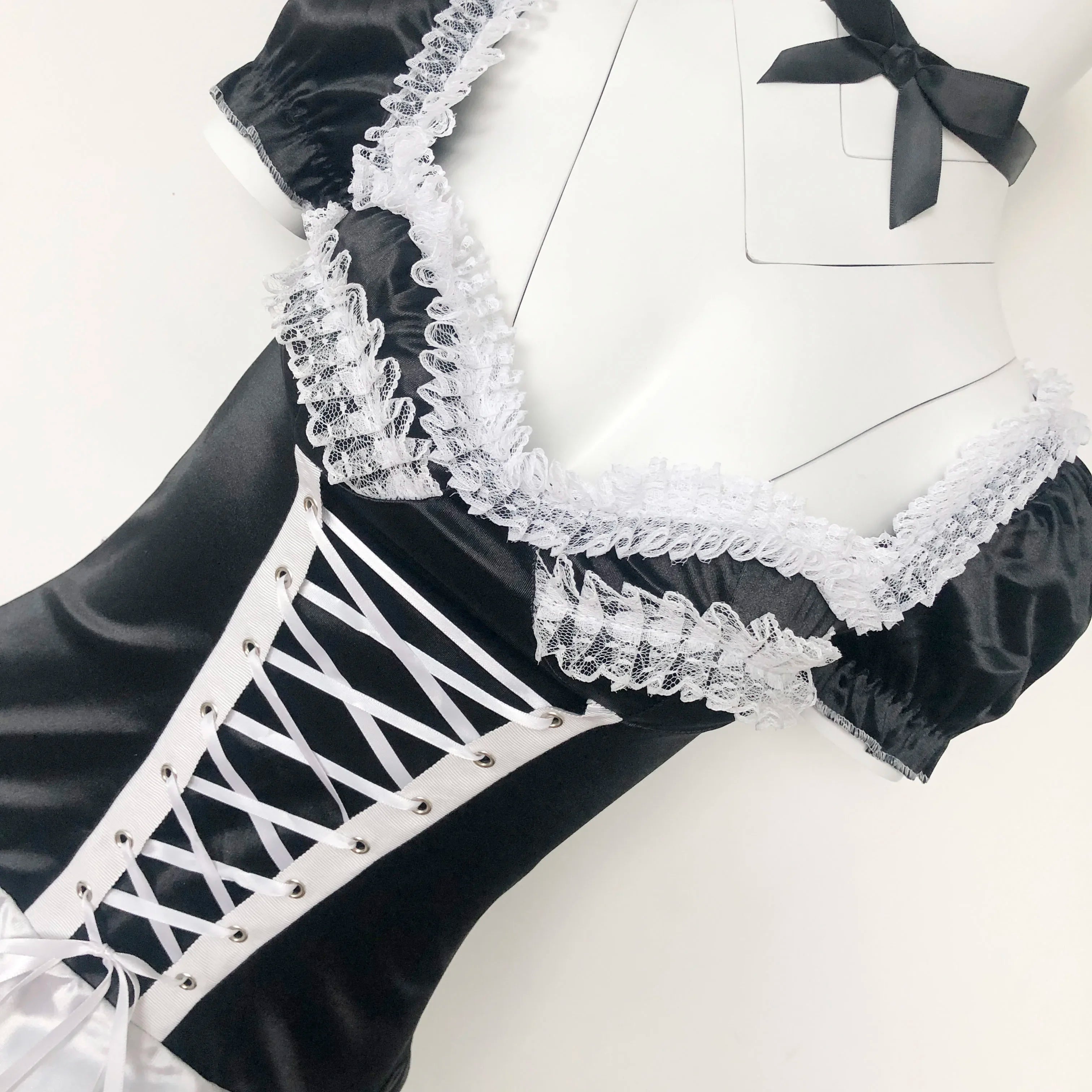 Halloween Costumes for Women's Sexy Cosplay Lingerie Exotic French Anime Maid Costume Dress S-6XL Halloween Costumes for Women's Sexy Cosplay Lingerie Exotic French Anime Maid Costume Dress S-6XL