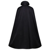Adult Kids Halloween Costume Dracula  Vampire Cosplay Cape Stand Collar Golden Border Cloak With Buckles Medieval Horror Outfit Adult Kids Halloween Costume Dracula  Vampire Cosplay Cape Stand Collar Golden Border Cloak With Buckles Medieval Horror Outfit