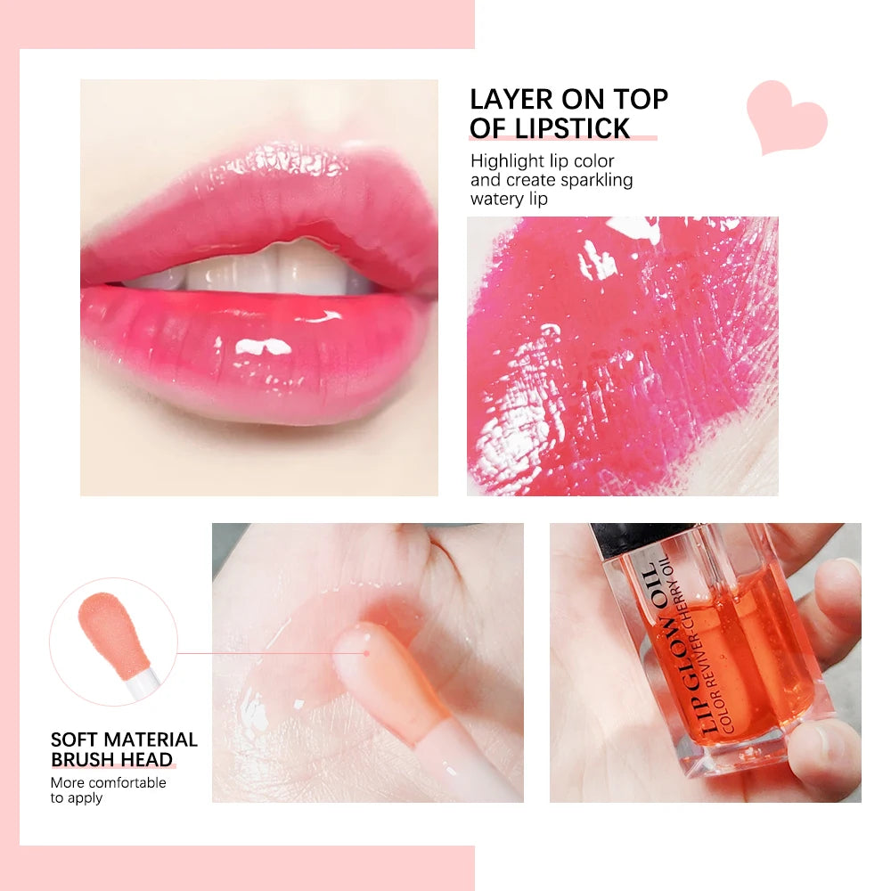 Crystal Jelly Moisturizing Lip Oil Plumping Lip Gloss Makeup Sexy Plump Lip Glow Oil Tinted Lip Plumper 6ml 1 Piece Crystal Jelly Moisturizing Lip Oil Plumping Lip Gloss Makeup Sexy Plump Lip Glow Oil Tinted Lip Plumper 6ml 1 Piece
