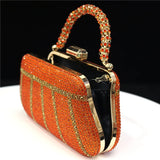 Popular In Nigeria Exquisite Evening Bags With Diamond Design Fashion Handle Clutch Rhinestone Embellished Long Chain Bag Popular In Nigeria Exquisite Evening Bags With Diamond Design Fashion Handle Clutch Rhinestone Embellished Long Chain Bag