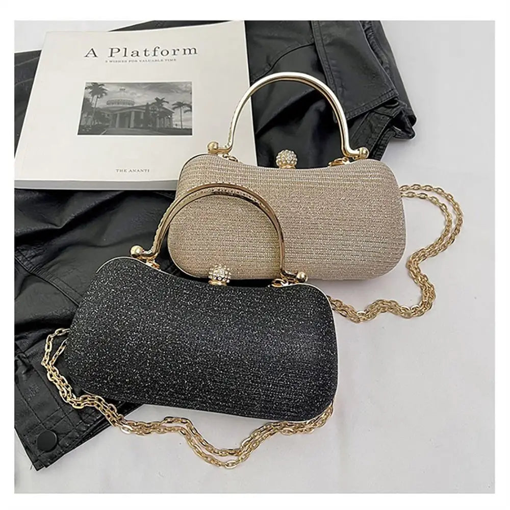 Wedding Bridal Beaded Women Evening Bag Dinner Bag Chain Shoulder Handbags Elegant Rhinestones Clutch Egg Shape Evening Bag Wedding Bridal Beaded Women Evening Bag Dinner Bag Chain Shoulder Handbags Elegant Rhinestones Clutch Egg Shape Evening Bag