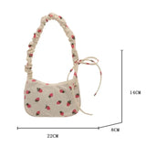 Women Nylon Crossbody Bag Fashion Casual Shoulder Bag for Girls Students Lightweight Portable Underarm Purse Handbag Women Nylon Crossbody Bag Fashion Casual Shoulder Bag for Girls Students Lightweight Portable Underarm Purse Handbag