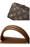 Bags for Women, Printed Fashionable Hand-Held Locks, Commuting Small Square Bag, Fashionable and Versatile Shoulder Crossbody Ba Bags for Women, Printed Fashionable Hand-Held Locks, Commuting Small Square Bag, Fashionable and Versatile Shoulder Crossbody Ba