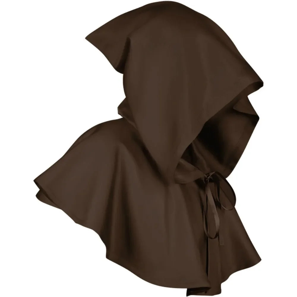 Halloween  Adult Solid Costume Death Cloak Medieval Hooded Costume Cloak Movie Cosplay Clothing Party Clothes Halloween  Adult Solid Costume Death Cloak Medieval Hooded Costume Cloak Movie Cosplay Clothing Party Clothes