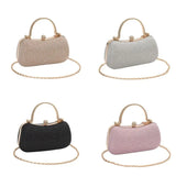 Wedding Bridal Beaded Women Evening Bag Dinner Bag Chain Shoulder Handbags Elegant Rhinestones Clutch Egg Shape Evening Bag Wedding Bridal Beaded Women Evening Bag Dinner Bag Chain Shoulder Handbags Elegant Rhinestones Clutch Egg Shape Evening Bag