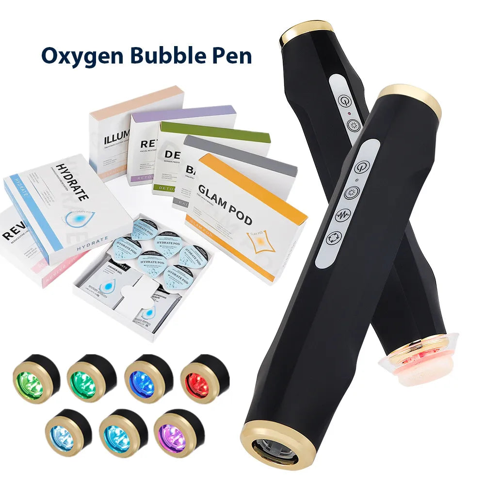 Glam Pod For Aqua Facial Machine CO2 Pods For Bubble Facial Beauty Machine Bubble Skin Care Revive Pods co2 Capsule Gels