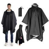 3 In 1 Outdoor Military Raincoat Hooded Sleeve Waterproof Rain Poncho Motorcycle Rain Cover Camping Hiking Travel Rainwear Tent 3 In 1 Outdoor Military Raincoat Hooded Sleeve Waterproof Rain Poncho Motorcycle Rain Cover Camping Hiking Travel Rainwear Tent