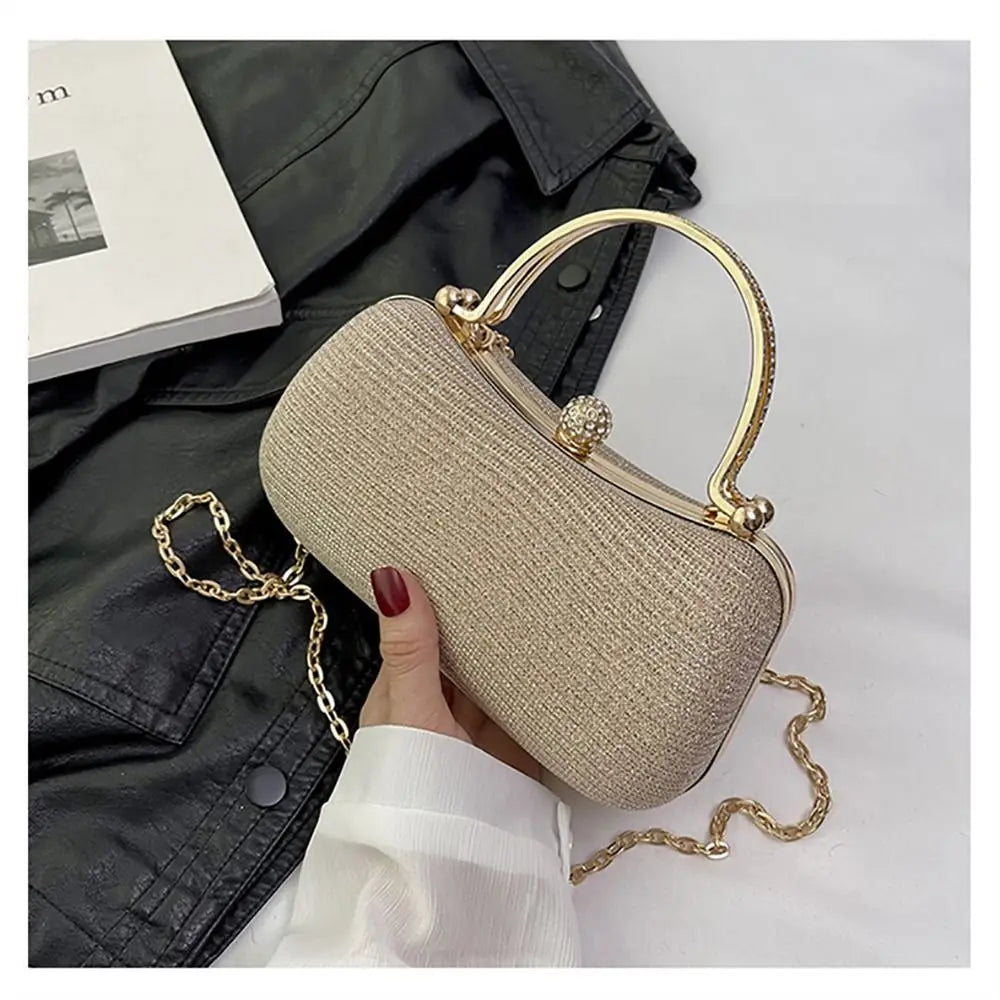 Wedding Bridal Beaded Women Evening Bag Dinner Bag Chain Shoulder Handbags Elegant Rhinestones Clutch Egg Shape Evening Bag Wedding Bridal Beaded Women Evening Bag Dinner Bag Chain Shoulder Handbags Elegant Rhinestones Clutch Egg Shape Evening Bag