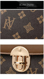 Bags for Women, Printed Fashionable Hand-Held Locks, Commuting Small Square Bag, Fashionable and Versatile Shoulder Crossbody Ba Bags for Women, Printed Fashionable Hand-Held Locks, Commuting Small Square Bag, Fashionable and Versatile Shoulder Crossbody Ba