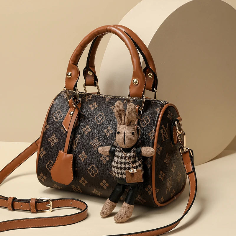 High-End Bags for Women for All Seasons, Fashionable Hand-Held Lock Buckle Women's Bags, Small Square Bags, New Styles, Versatil