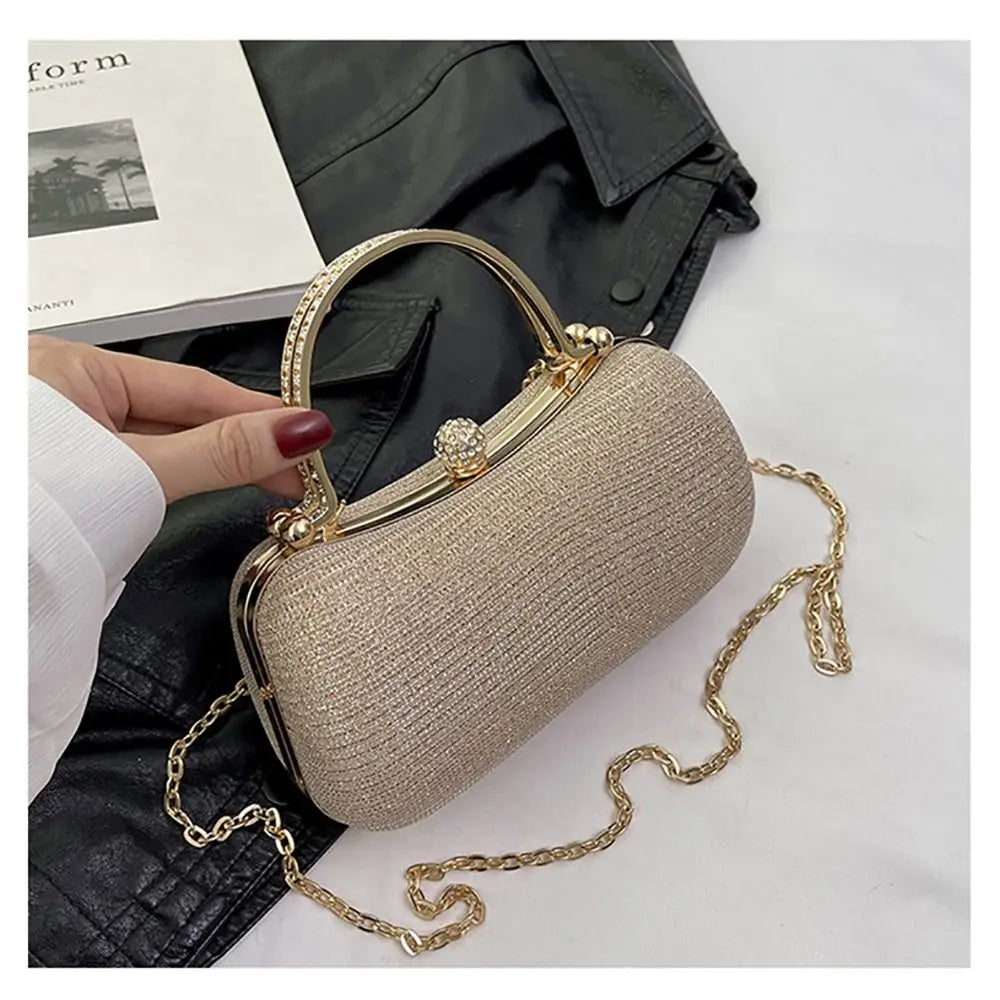 Wedding Bridal Beaded Women Evening Bag Dinner Bag Chain Shoulder Handbags Elegant Rhinestones Clutch Egg Shape Evening Bag Wedding Bridal Beaded Women Evening Bag Dinner Bag Chain Shoulder Handbags Elegant Rhinestones Clutch Egg Shape Evening Bag