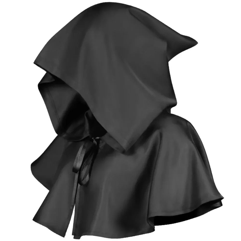 Halloween  Adult Solid Costume Death Cloak Medieval Hooded Costume Cloak Movie Cosplay Clothing Party Clothes Halloween  Adult Solid Costume Death Cloak Medieval Hooded Costume Cloak Movie Cosplay Clothing Party Clothes