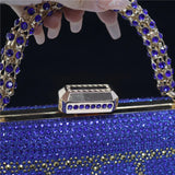 Popular In Nigeria Exquisite Evening Bags With Diamond Design Fashion Handle Clutch Rhinestone Embellished Long Chain Bag Popular In Nigeria Exquisite Evening Bags With Diamond Design Fashion Handle Clutch Rhinestone Embellished Long Chain Bag