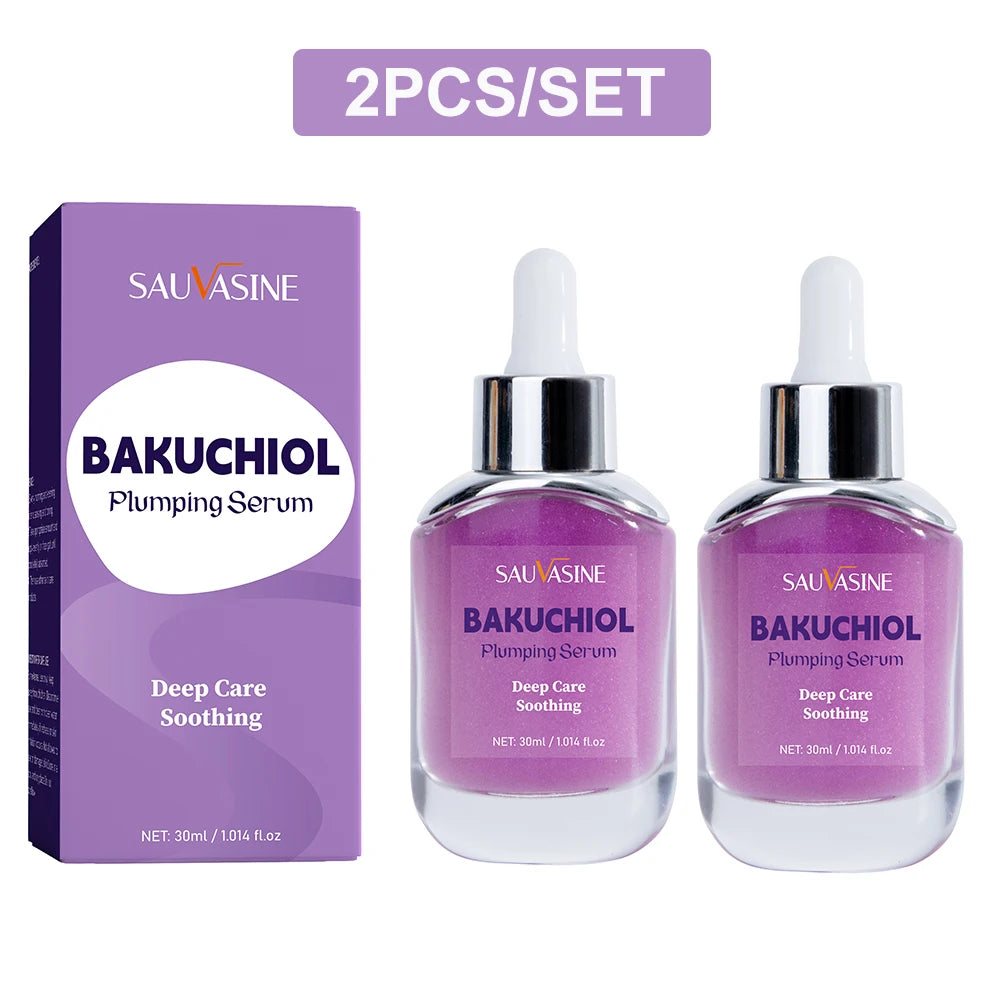 30ml Bakuchiol Plumping Serum Skin Moisturizing & Soothing Essence for Women Smoothing Fine Lines Enhances Firmness & Elasticity 30ml Bakuchiol Plumping Serum Skin Moisturizing & Soothing Essence for Women Smoothing Fine Lines Enhances Firmness & Elasticity
