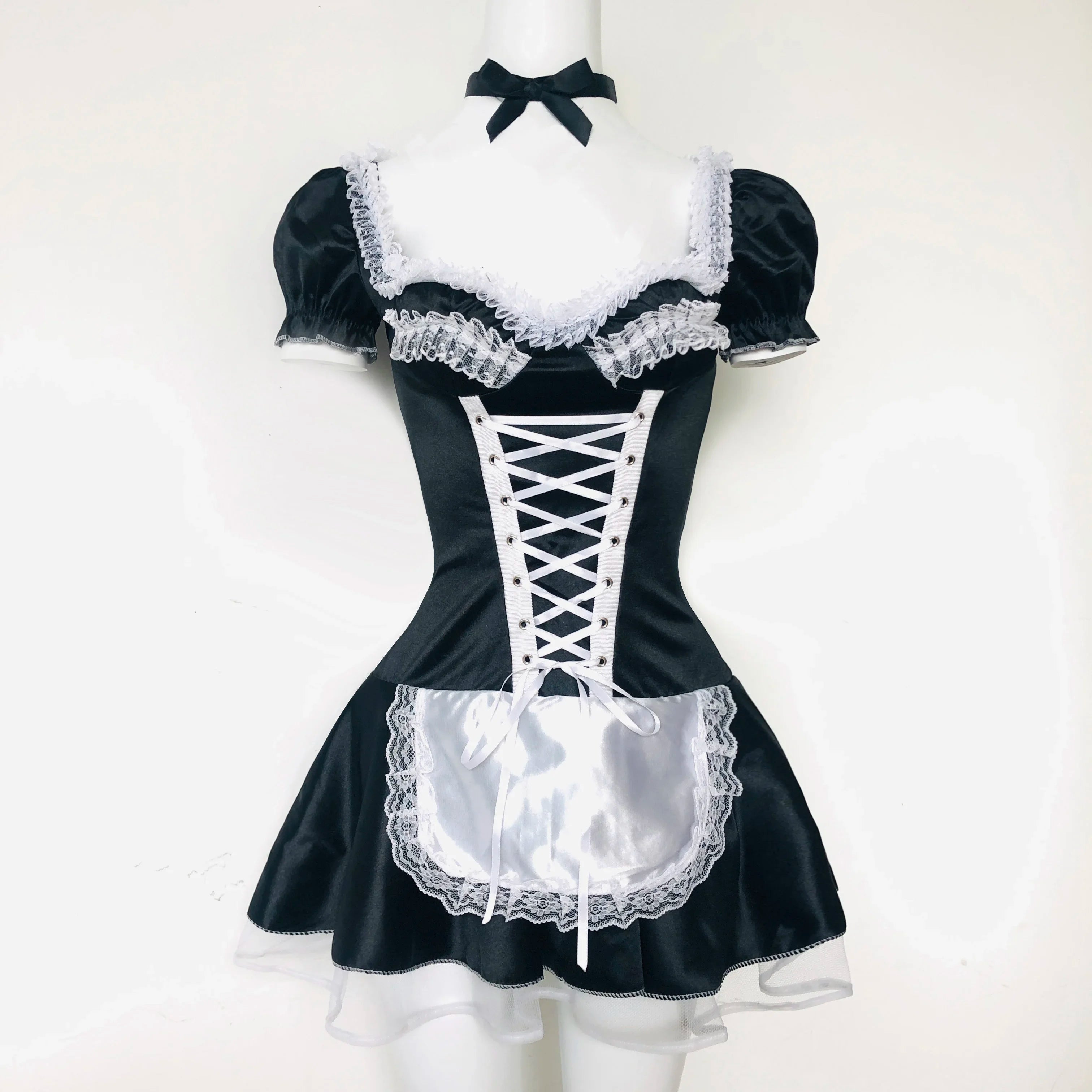 Halloween Costumes for Women's Sexy Cosplay Lingerie Exotic French Anime Maid Costume Dress S-6XL Halloween Costumes for Women's Sexy Cosplay Lingerie Exotic French Anime Maid Costume Dress S-6XL