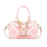 Four leaf strawberry diamond pendant chain bag, women's shoulder bag, simple commuting crossbody bag, armpit bag Four leaf strawberry diamond pendant chain bag, women's shoulder bag, simple commuting crossbody bag, armpit bag