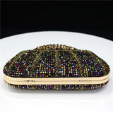 Popular In Nigeria Exquisite Evening Bags With Diamond Design Fashion Handle Clutch Rhinestone Embellished Long Chain Bag Popular In Nigeria Exquisite Evening Bags With Diamond Design Fashion Handle Clutch Rhinestone Embellished Long Chain Bag