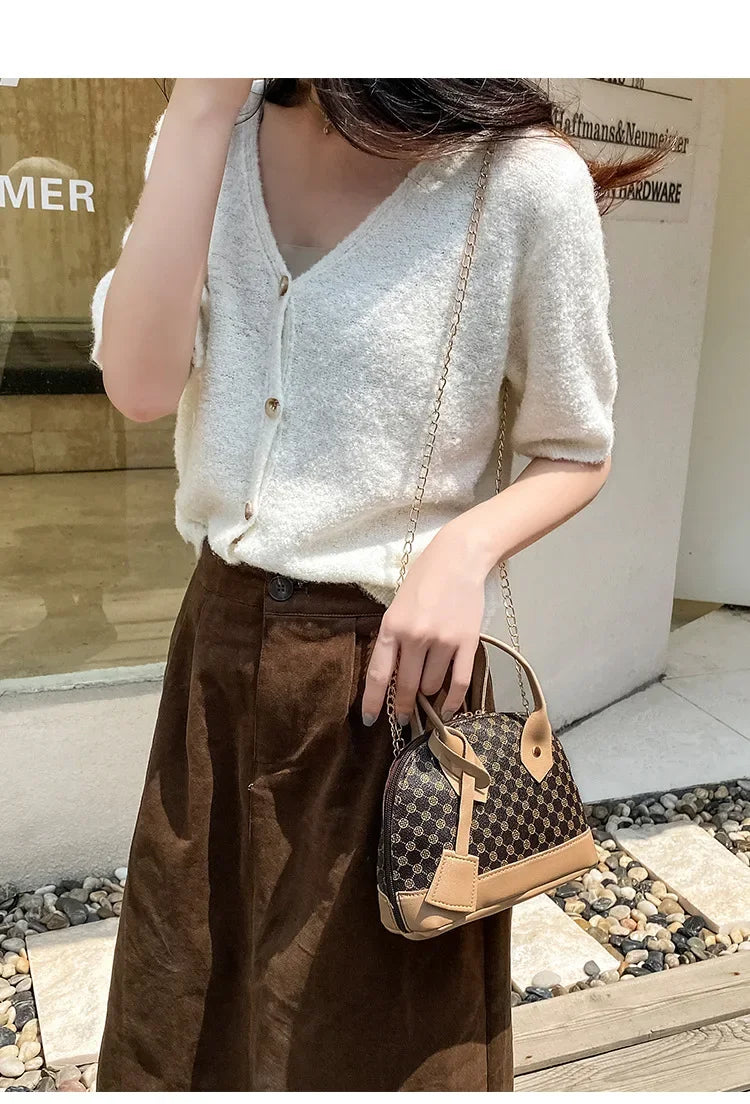 Fashion Handbag Women's Crossbody Bag Advanced Simple Single Shoulder Crossbody Bag Portable Large Capacity Bag Fashion Handbag Women's Crossbody Bag Advanced Simple Single Shoulder Crossbody Bag Portable Large Capacity Bag