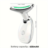 7LED Color Vibrating Neck Device Beauty Gift, neck and face skin massager, 1 piece set portable usb charging, electric Facial ma 7LED Color Vibrating Neck Device Beauty Gift, neck and face skin massager, 1 piece set portable usb charging, electric Facial ma