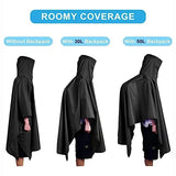 3 In 1 Outdoor Military Raincoat Hooded Sleeve Waterproof Rain Poncho Motorcycle Rain Cover Camping Hiking Travel Rainwear Tent 3 In 1 Outdoor Military Raincoat Hooded Sleeve Waterproof Rain Poncho Motorcycle Rain Cover Camping Hiking Travel Rainwear Tent