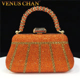Popular In Nigeria Exquisite Evening Bags With Diamond Design Fashion Handle Clutch Rhinestone Embellished Long Chain Bag Popular In Nigeria Exquisite Evening Bags With Diamond Design Fashion Handle Clutch Rhinestone Embellished Long Chain Bag