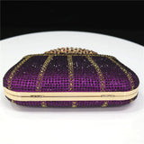 Popular In Nigeria Exquisite Evening Bags With Diamond Design Fashion Handle Clutch Rhinestone Embellished Long Chain Bag Popular In Nigeria Exquisite Evening Bags With Diamond Design Fashion Handle Clutch Rhinestone Embellished Long Chain Bag