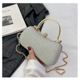 Wedding Bridal Beaded Women Evening Bag Dinner Bag Chain Shoulder Handbags Elegant Rhinestones Clutch Egg Shape Evening Bag Wedding Bridal Beaded Women Evening Bag Dinner Bag Chain Shoulder Handbags Elegant Rhinestones Clutch Egg Shape Evening Bag