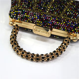 Popular In Nigeria Exquisite Evening Bags With Diamond Design Fashion Handle Clutch Rhinestone Embellished Long Chain Bag Popular In Nigeria Exquisite Evening Bags With Diamond Design Fashion Handle Clutch Rhinestone Embellished Long Chain Bag