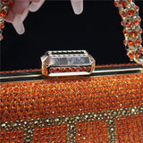 Popular In Nigeria Exquisite Evening Bags With Diamond Design Fashion Handle Clutch Rhinestone Embellished Long Chain Bag Popular In Nigeria Exquisite Evening Bags With Diamond Design Fashion Handle Clutch Rhinestone Embellished Long Chain Bag
