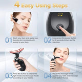 7LED Color Vibrating Neck Device Beauty Gift, neck and face skin massager, 1 piece set portable usb charging, electric Facial ma 7LED Color Vibrating Neck Device Beauty Gift, neck and face skin massager, 1 piece set portable usb charging, electric Facial ma