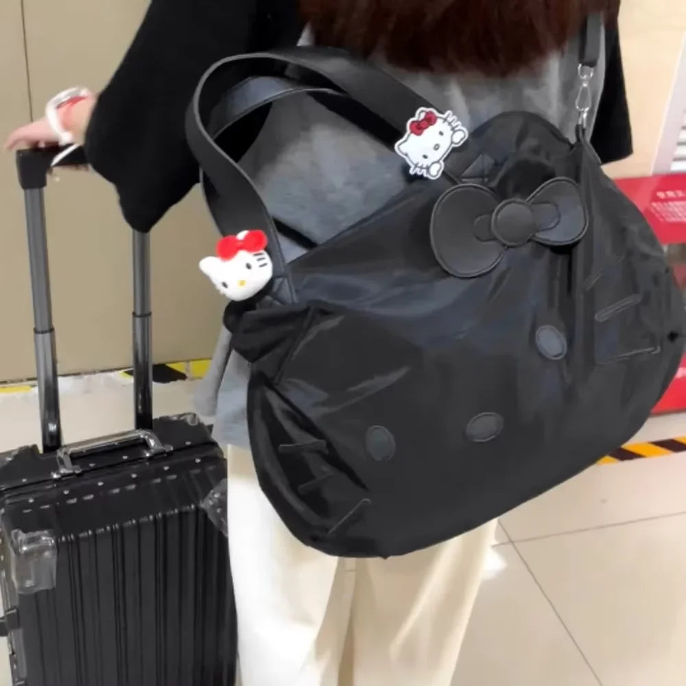Hello Kitty Travel Storage Bags Sanrio Luggage Bags Suitcase Hanging Bag Handbags Women Fashion Satchel Portable Tote Backpacks Hello Kitty Travel Storage Bags Sanrio Luggage Bags Suitcase Hanging Bag Handbags Women Fashion Satchel Portable Tote Backpacks