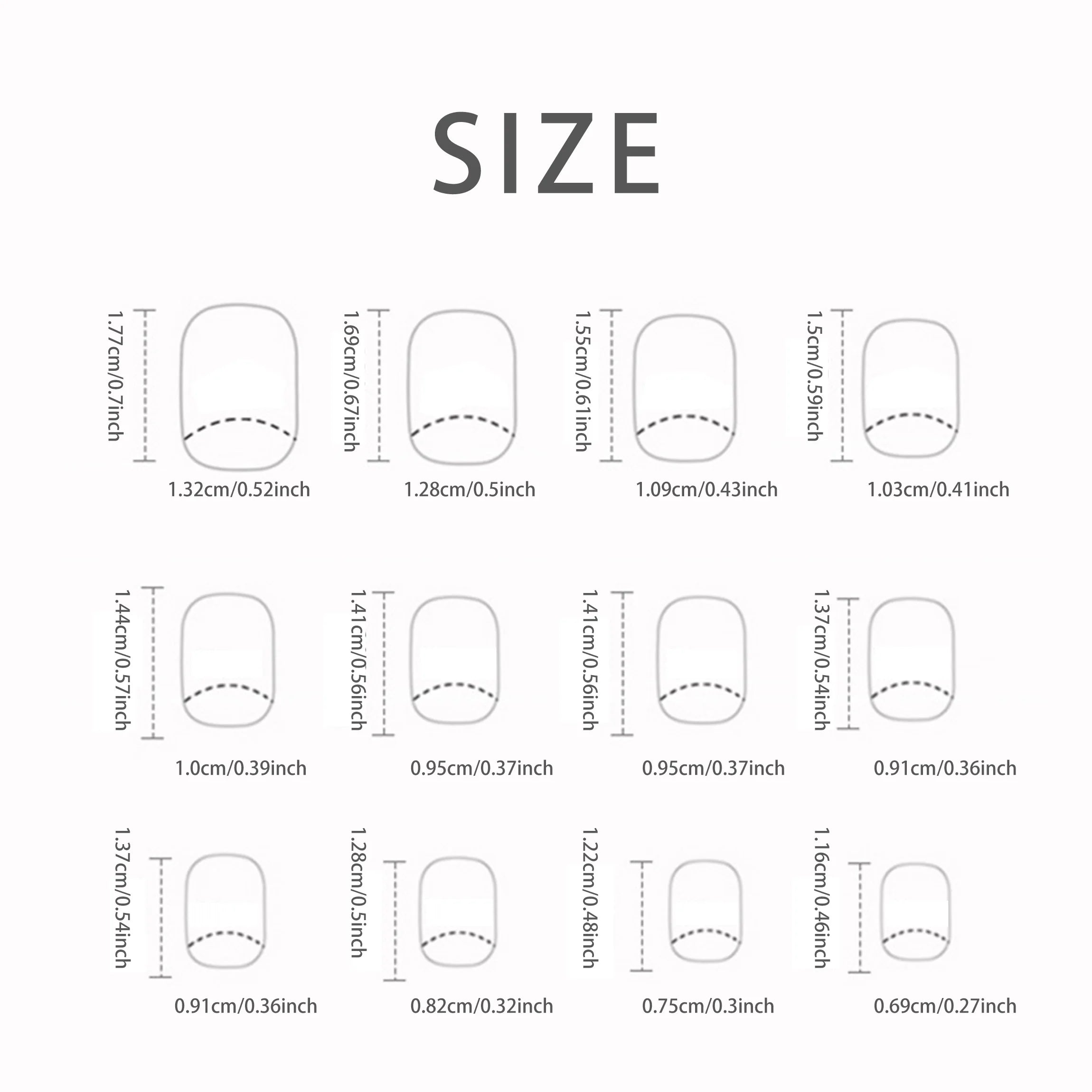 24 PCs Short French Simple Solid Color Glitter Nails with 1 Jelly Gel and 1 Nail File 24 PCs Short French Simple Solid Color Glitter Nails with 1 Jelly Gel and 1 Nail File