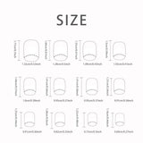 24 PCs Short French Simple Solid Color Glitter Nails with 1 Jelly Gel and 1 Nail File 24 PCs Short French Simple Solid Color Glitter Nails with 1 Jelly Gel and 1 Nail File