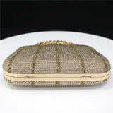 Popular In Nigeria Exquisite Evening Bags With Diamond Design Fashion Handle Clutch Rhinestone Embellished Long Chain Bag Popular In Nigeria Exquisite Evening Bags With Diamond Design Fashion Handle Clutch Rhinestone Embellished Long Chain Bag
