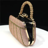 Popular In Nigeria Exquisite Evening Bags With Diamond Design Fashion Handle Clutch Rhinestone Embellished Long Chain Bag Popular In Nigeria Exquisite Evening Bags With Diamond Design Fashion Handle Clutch Rhinestone Embellished Long Chain Bag