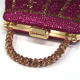 Popular In Nigeria Exquisite Evening Bags With Diamond Design Fashion Handle Clutch Rhinestone Embellished Long Chain Bag Popular In Nigeria Exquisite Evening Bags With Diamond Design Fashion Handle Clutch Rhinestone Embellished Long Chain Bag