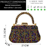 Popular In Nigeria Exquisite Evening Bags With Diamond Design Fashion Handle Clutch Rhinestone Embellished Long Chain Bag Popular In Nigeria Exquisite Evening Bags With Diamond Design Fashion Handle Clutch Rhinestone Embellished Long Chain Bag