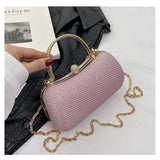 Wedding Bridal Beaded Women Evening Bag Dinner Bag Chain Shoulder Handbags Elegant Rhinestones Clutch Egg Shape Evening Bag Wedding Bridal Beaded Women Evening Bag Dinner Bag Chain Shoulder Handbags Elegant Rhinestones Clutch Egg Shape Evening Bag