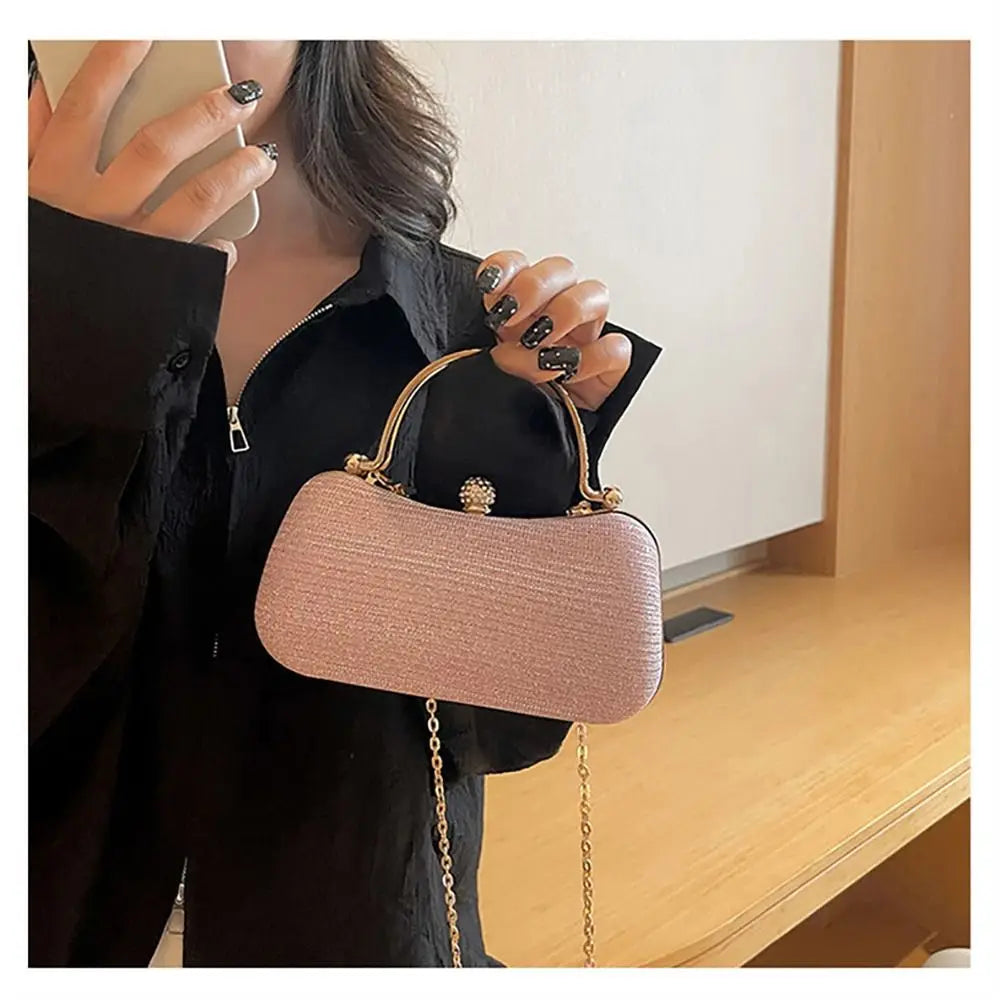 Wedding Bridal Beaded Women Evening Bag Dinner Bag Chain Shoulder Handbags Elegant Rhinestones Clutch Egg Shape Evening Bag Wedding Bridal Beaded Women Evening Bag Dinner Bag Chain Shoulder Handbags Elegant Rhinestones Clutch Egg Shape Evening Bag