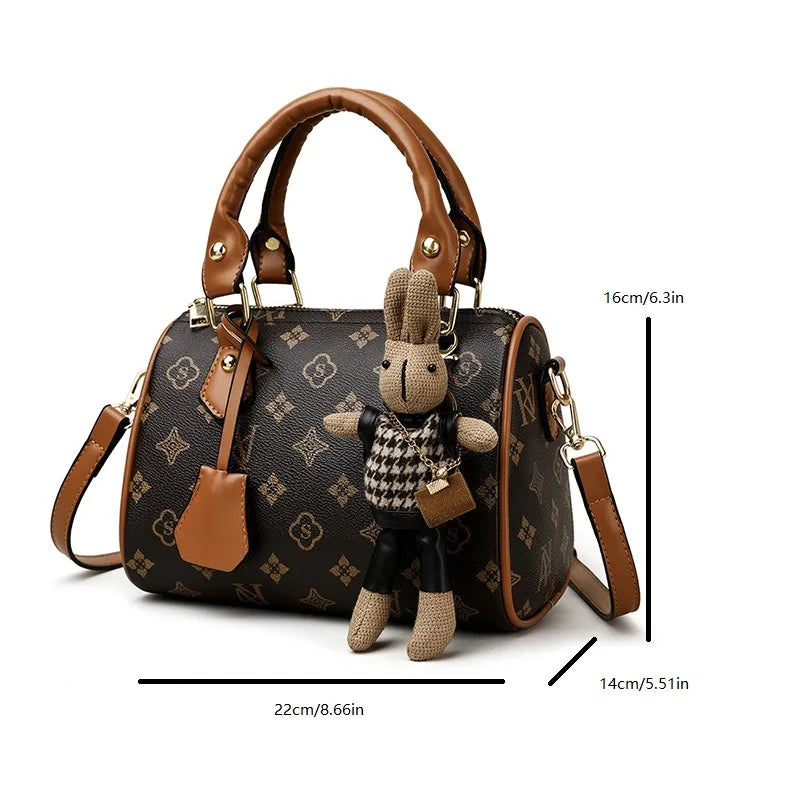 High-End Bags for Women for All Seasons, Fashionable Hand-Held Lock Buckle Women's Bags, Small Square Bags, New Styles, Versatil