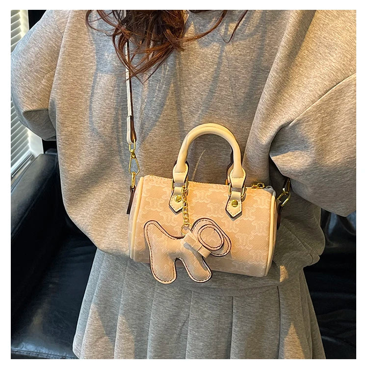 Multifunctional Women's Handbag and Messenger Bag - Light Luxury, Delicate, Fashion, Advanced Feeling, Commuting